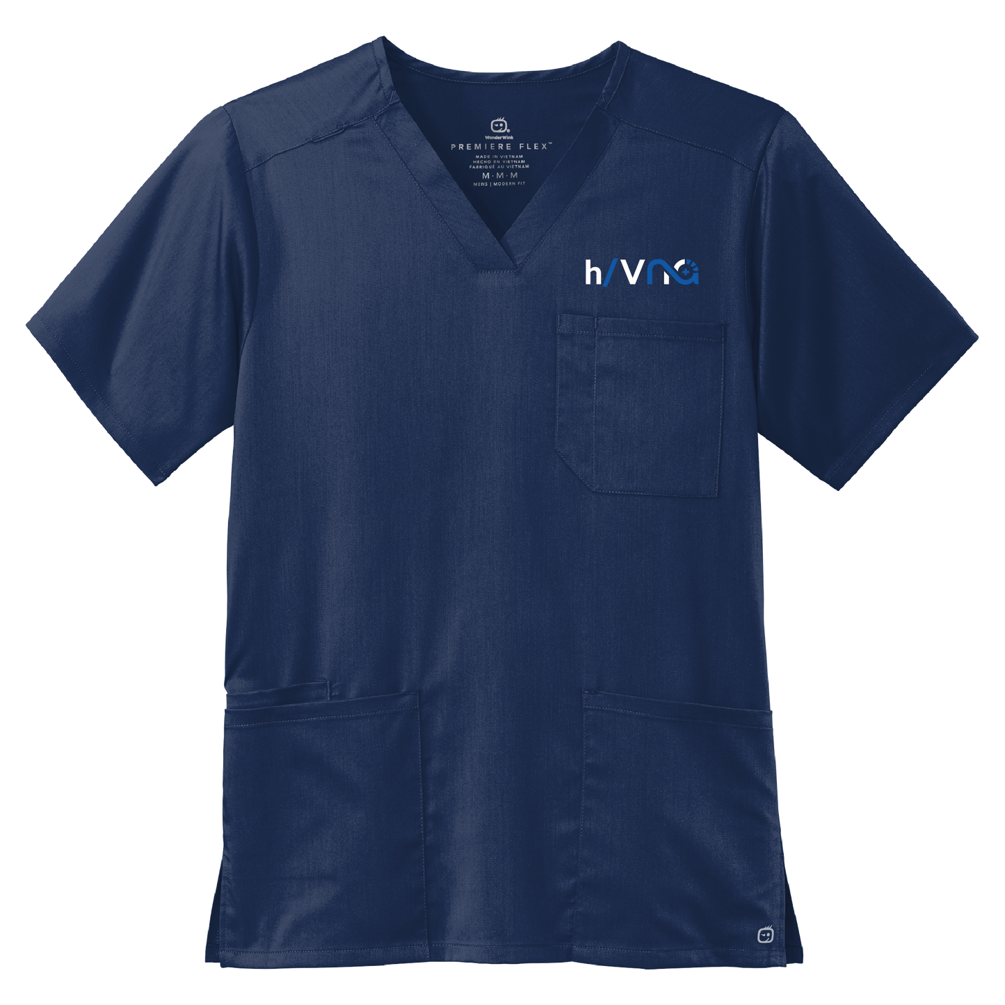 VNA of Ohio | Wink Men's Premiere Flex V-Neck Top | WW5068