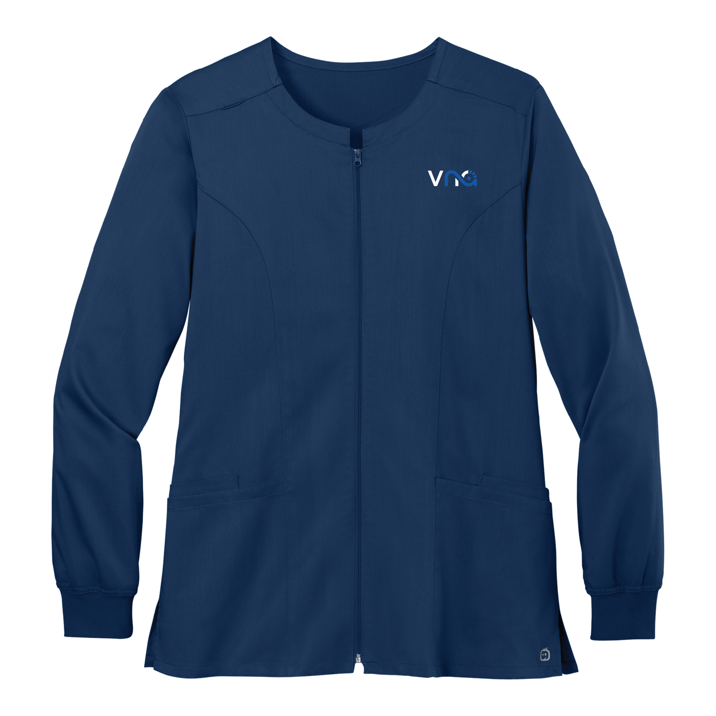 VNA of Ohio | Wink Women’s Premiere Flex Full-Zip Scrub Jacket | WW4088