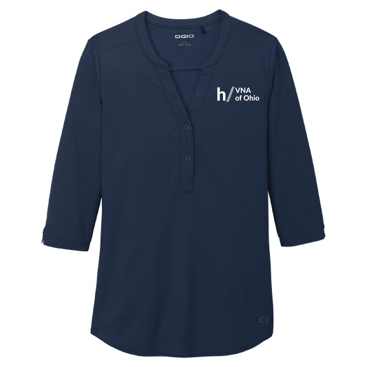 VNA of Ohio | OGIO Ladies Jewel Henley | LOG104