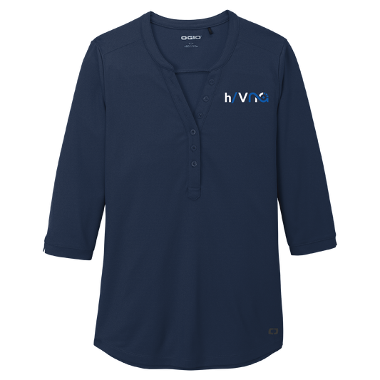 VNA of Ohio | OGIO Ladies Jewel Henley | LOG104