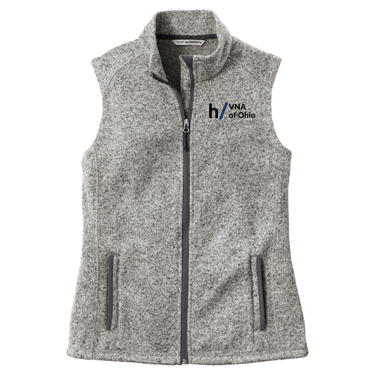 VNA of Ohio | Port Authority Ladies Sweater Fleece Vest | L236