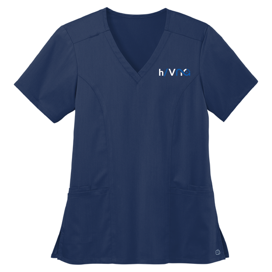 VNA of Ohio | Wink Women’s Premiere Flex V-Neck Top | WW4168